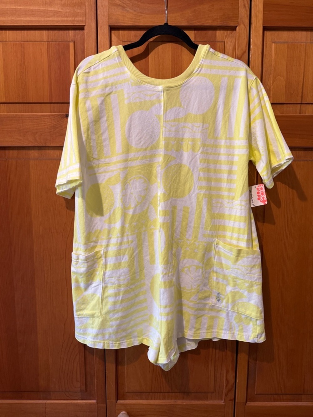 NWT Free People Hot Short Tee Romper